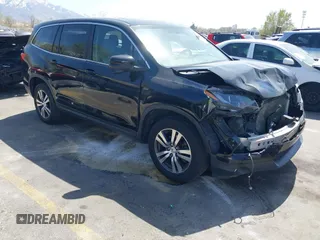 2016 Honda Pilot EX-L z VIN 5FNYF6H51GB125217, wystawiony jako IAAI lot #41993736 z przebiegiem 113 267 mil mil oraz . Historia ofert i sprzedaży dostępna na DreamBid. Obrazek 1.