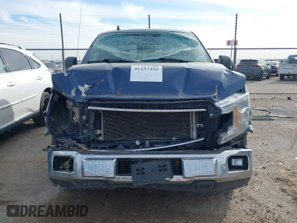 2020 Ford F-150 XL with VIN 1FTEW1CP4LKD23267, listed as a IAAI auction lot 41237352 with 87,250 mi miles. Bid and sale history available at carsss.com. Image 13.