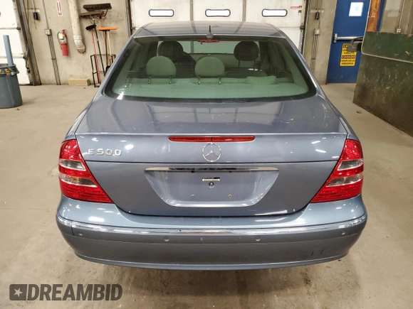 2004 Mercedes-Benz E-Class 5.0L with VIN WDBUF70J44A510089, listed as a Copart auction lot 52993345 with 0 mi miles and Clean Title. Bid and sale history available at carsss.com. Image 6.