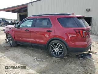 2017 Ford Explorer Sport with VIN 1FM5K8GT3HGE34118, listed as a Copart auction lot 49707465 with 82,042 mi miles and Salvage title. Bid and sale history available at DreamBid. Image 2.