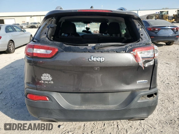 2016 Jeep Cherokee Latitude with VIN 1C4PJMCS0GW254234, listed as a Copart auction lot 53451555 with 159,190 mi miles and Salvage Title. Bid and sale history available at carsss.com. Image 6.
