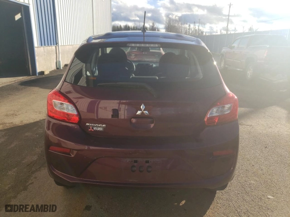 2020 Mitsubishi Mirage ES with VIN ML32A3HJ3LH007926, listed as a Copart auction lot 84585844 with 29,926 mi miles and Salvage Title. Bid and sale history available at carsss.com. Image 6.