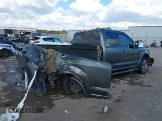 2017 Ford F-150 XL with VIN 1FTEX1CF3HKC23351, listed as a IAAI auction lot 40623873 with 135,670 mi miles. Bid and sale history available at carsss.com. Image 4.