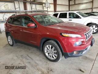 2015 Jeep Cherokee Limited z VIN 1C4PJMDS2FW735972, wystawiony jako Copart lot #55307765 z przebiegiem 104 025 mil mil oraz Szkoda całkowita • Salvage title. Historia ofert i sprzedaży dostępna na DreamBid. Obrazek 4.