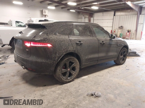 2017 Jaguar F-Pace S with VIN SADCM2BV7HA488752, listed as a IAAI auction lot 41755134 with 46,052 mi miles and . Bid and sale history available at DreamBid. Image 4.