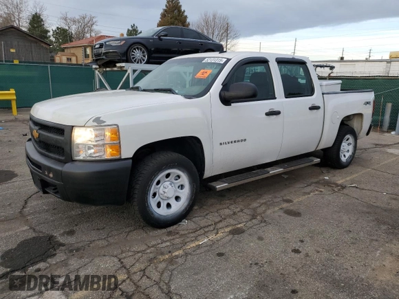 2013 Chevrolet Silverado 1500 with VIN 3GCPKPE75DG297890, listed as a Copart auction lot 52131315 with 185,183 mi miles and Non Repairable. Bid and sale history available at DreamBid. Image 1.