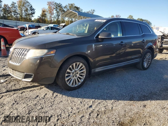 2011 Lincoln MKT with VIN 2LMHJ5AR6BBJ51517, listed as a Copart auction lot 76297924 with 98,211 mi miles and Salvage Title. Bid and sale history available at DreamBid. Image 1.