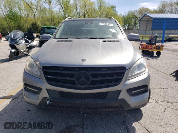 2012 Mercedes-Benz M ML 350 with VIN 4JGDA5HB9CA027046, listed as a Copart auction lot 53982985 with 214,917 mi miles and Clean Title. Bid and sale history available at carsss.com. Image 5.