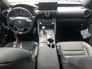 2023 Lexus IS with VIN JTHBZ1E29P5029345, listed as a Copart auction lot 68683564 with 25,834 mi miles and Salvage Title. Bid and sale history available at carsss.com. Image 8.
