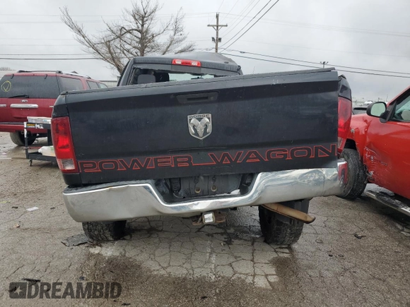2010 Dodge Ram 2500 ST with VIN 3D7TT2CT0AG162610, listed as a Copart auction lot 81395934 with 0 mi miles and Salvage Title. Bid and sale history available at carsss.com. Image 6.