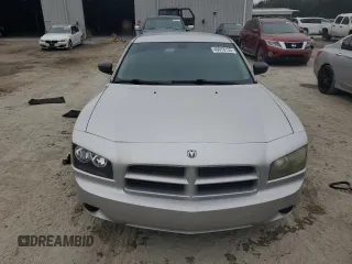 2007 Dodge Charger with VIN 2B3KA43R27H672429, listed as a Copart auction lot 45078155 with 165,145 mi miles and Salvage Title. Bid and sale history available at DreamBid. Image 5.