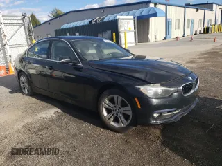 2017 BMW 3 Series 330i with VIN WBA8B9G31HNU57168, listed as a Copart auction lot 86913664 with 0 mi miles and Salvage Title. Bid and sale history available at carsss.com. Image 4.