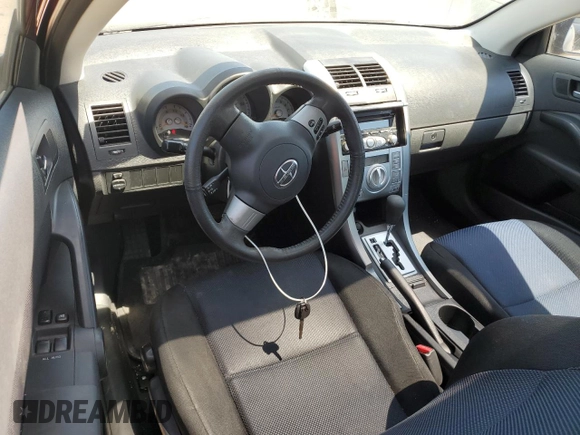 2007 Scion tC Spec with VIN JTKDE167970184208, listed as a Copart auction lot 52399535 with 158,416 mi miles and Salvage Title. Bid and sale history available at carsss.com. Image 8.