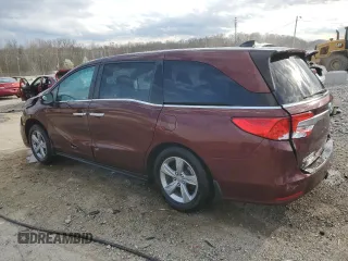 2018 Honda Odyssey EX-L with VIN 5FNRL6H73JB085115, listed as a Copart auction lot 50574975 with 166,626 mi miles and Non Repairable. Bid and sale history available at carsss.com. Image 2.
