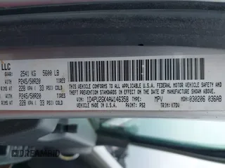 2010 Dodge Nitro SE z VIN 1D4PU2GK4AW146358, wystawiony jako IAAI lot #42299592 z przebiegiem 153 774 mil mil oraz . Historia ofert i sprzedaży dostępna na DreamBid. Obrazek 9.