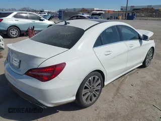 2018 Mercedes-Benz CLA with VIN WDDSJ4EB6JN546206, listed as a IAAI auction lot 41867405 with 161,389 mi miles. Bid and sale history available at carsss.com. Image 4.