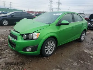 2015 Chevrolet Sonic LT with VIN 1G1JC5SB8F4125653, listed as a Copart auction lot 85724534 with 78,286 mi miles and Salvage Title. Bid and sale history available at DreamBid. Image 1.