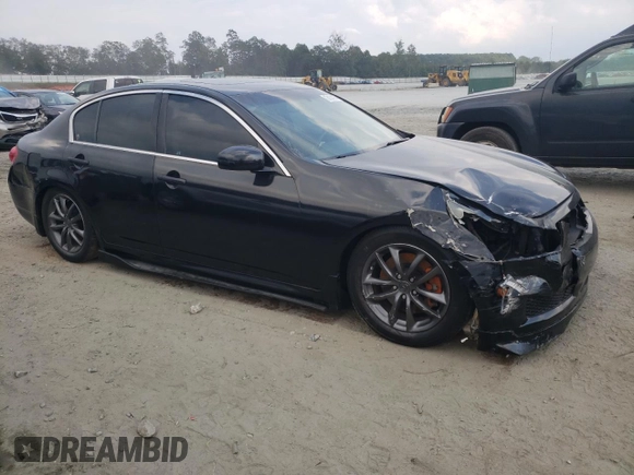 2007 Infiniti G35 Journey with VIN JNKBV61E77M721070, listed as a Copart auction lot 73104124 with 227,742 mi miles and Salvage Title. Bid and sale history available at DreamBid. Image 4.