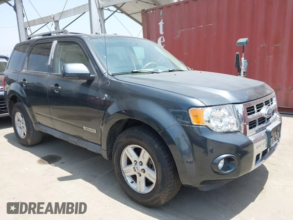 2008 Ford Escape Hybrid z VIN 1FMCU49H48KA03674, wystawiony jako IAAI lot #42587791 z przebiegiem 160 202 mil mil oraz . Historia ofert i sprzedaży dostępna na DreamBid. Obrazek 1.