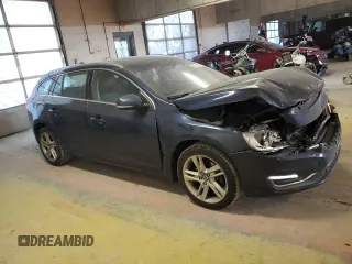2015 Volvo V60 T5 Drive-E Premier with VIN YV140MEK6F1225040, listed as a Copart auction lot 83715894 with 163,912 mi miles and Salvage Title. Bid and sale history available at carsss.com. Image 4.