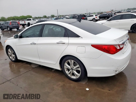 2013 Hyundai Sonata Limited with VIN 5NPEC4AC2DH538673, listed as a Copart auction lot 49730595 with 107,874 mi miles and Clean Title. Bid and sale history available at DreamBid. Image 2.