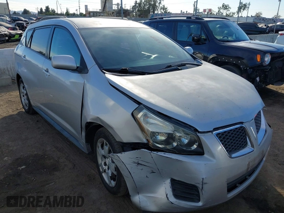 2010 Pontiac Vibe w/1SB with VIN 5Y2SP6E08AZ411868, listed as a IAAI auction lot 41146998 with 154,943 mi miles. Bid and sale history available at carsss.com. Image 1.