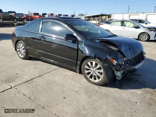 2010 Honda Civic Cpe EX-L with VIN 2HGFG1B92AH533621, listed as a Copart auction lot 43342205 with 198,418 mi miles and Salvage Title. Bid and sale history available at carsss.com. Image 4.