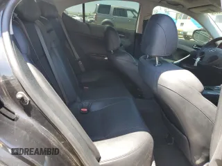2007 Lexus IS 350 with VIN JTHBE262872008665, listed as a Copart auction lot 65542395 with 127,928 mi miles and Salvage title. Bid and sale history available at DreamBid. Image 10.