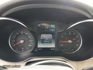 2019 Mercedes-Benz GLC with VIN WDC0G5EB1KF610759, listed as a Copart auction lot 51084755 with 55,612 mi miles and Salvage Title. Bid and sale history available at carsss.com. Image 9.
