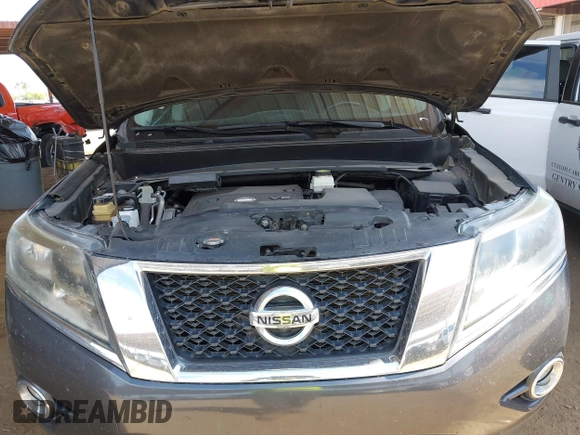2014 Nissan Pathfinder S with VIN 5N1AR2MM1EC615158, listed as a IAAI auction lot 42403729 with 126,680 mi miles and . Bid and sale history available at DreamBid. Image 10.