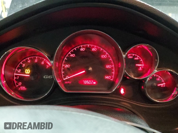 2008 Pontiac G6 GT with VIN 1G2ZH361784283524, listed as a Copart auction lot 42861745 with 78,502 mi miles and Clean title. Bid and sale history available at DreamBid. Image 9.