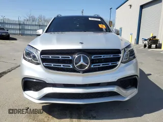 2018 Mercedes-Benz GLS 63 AMG with VIN 4JGDF7FE0JA995124, listed as a Copart auction lot 45733124 with Not Provided miles and . Bid and sale history available at DreamBid. Image 5.