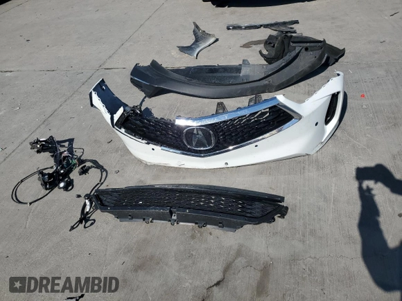 2023 Acura RDX Technology with VIN 5J8TC1H58PL003832, listed as a Copart auction lot 77990164 with 27,556 mi miles and Salvage title. Bid and sale history available at DreamBid. Image 13.