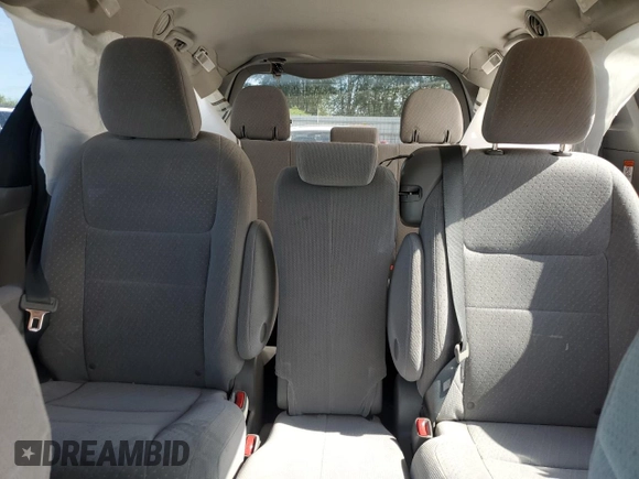 2017 Toyota Sienna LE Auto Access Seat with VIN 5TDKZ3DC2HS807651, listed as a Copart auction lot 61308995 with 148,707 mi miles and Salvage title. Bid and sale history available at DreamBid. Image 10.
