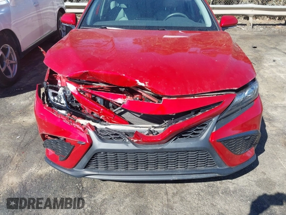 2021 Toyota Camry SE Nightshade with VIN 4T1G11AK1MU405019, listed as a IAAI auction lot 41822878 with 52,174 mi miles and . Bid and sale history available at DreamBid. Image 6.
