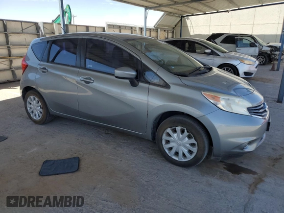 2015 Nissan Note SV with VIN 3N1CE2CP3FL387239, listed as a Copart auction lot 55041125 with 93,931 mi miles and Clean Title. Bid and sale history available at DreamBid. Image 4.