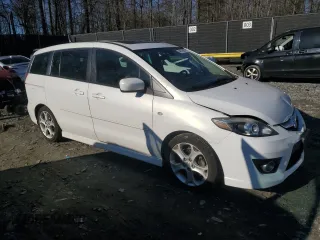 2008 Mazda 5 Sport with VIN JM1CR293080318627, listed as a Copart auction lot 44079855 with 55,895 mi miles and Salvage Title. Bid and sale history available at carsss.com. Image 4.