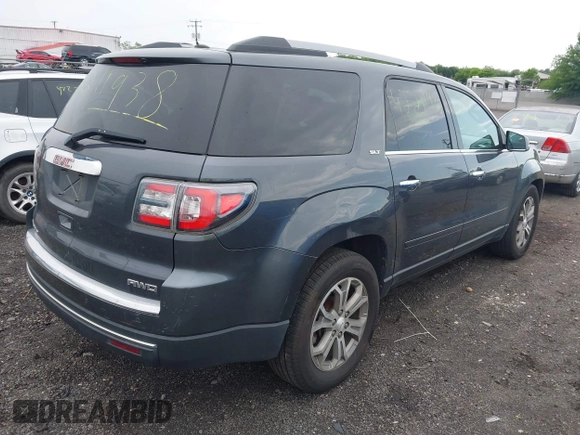 2014 GMC Acadia SLT z VIN 1GKKVRKD7EJ191355, wystawiony jako IAAI lot #42211938 z przebiegiem 170 034 mil mil oraz . Historia ofert i sprzedaży dostępna na DreamBid. Obrazek 4.