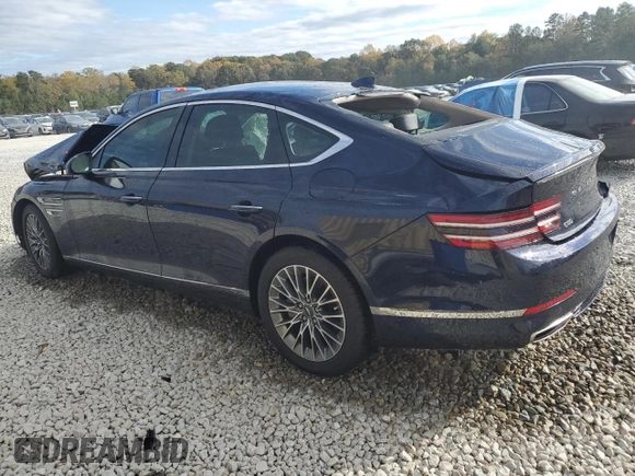 2023 Genesis G80 2.5T z VIN KMTGB4SC6PU149802, wystawiony jako Copart lot #80555544 z przebiegiem 11 515 mil mil oraz Nie do naprawy • Non repairable. Historia ofert i sprzedaży dostępna na DreamBid. Obrazek 2.