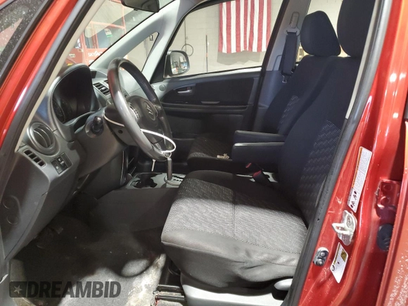 2009 Suzuki SX4 Touring AWD with VIN JS2YB417895100773, listed as a Copart auction lot 46657065 with 120,793 mi miles and Salvage Title. Bid and sale history available at carsss.com. Image 7.