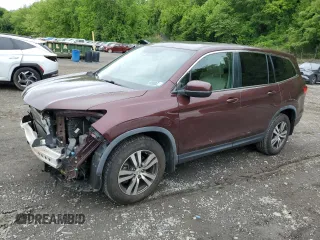 2016 Honda Pilot EX-L z VIN 5FNYF6H73GB119985, wystawiony jako Copart lot #58333355 z przebiegiem 68 428 mil mil oraz Szkoda całkowita • Salvage title. Historia ofert i sprzedaży dostępna na DreamBid. Obrazek 1.