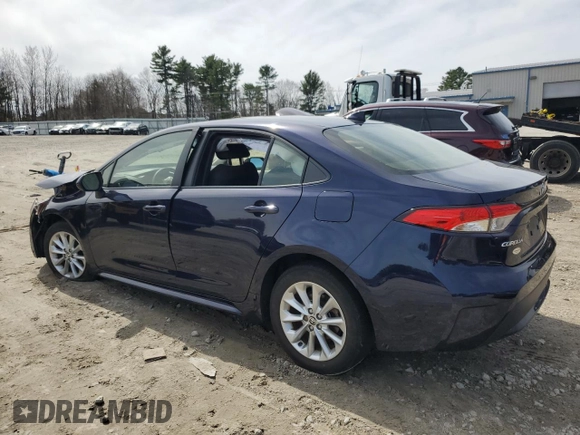2021 Toyota Corolla LE with VIN JTDVPMAE0MJ132470, listed as a Copart auction lot 51667845 with Not Provided miles and Salvage Title. Bid and sale history available at DreamBid. Image 2.