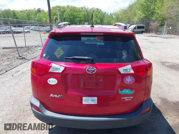 2014 Toyota RAV4 Limited z VIN 2T3DFREV7EW125590, wystawiony jako IAAI lot #42223443 z przebiegiem 106 248 mil mil oraz . Historia ofert i sprzedaży dostępna na DreamBid. Obrazek 15.