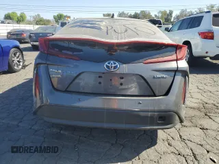 2021 Toyota Prius LE with VIN JTDKAMFPXM3189147, listed as a Copart auction lot 78013544 with 111,579 mi miles and Clean Title. Bid and sale history available at DreamBid. Image 6.