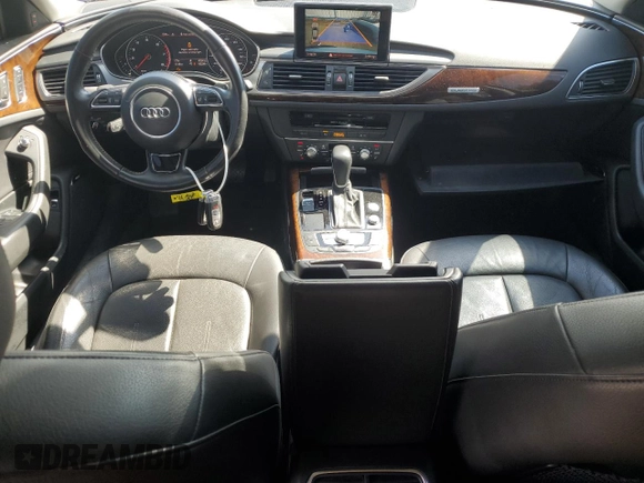2016 Audi A6 Premium Plus with VIN WAUFGAFC1GN002394, listed as a Copart auction lot 54264485 with 152,290 mi miles and Salvage Title. Bid and sale history available at DreamBid. Image 8.