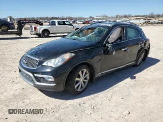 2016 Infiniti QX50 with VIN JN1BJ0RP9GM231359, listed as a Copart auction lot 48150875 with 0 mi miles and Salvage Title. Bid and sale history available at carsss.com. Image 1.