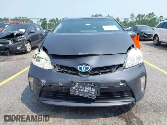 2015 Toyota Prius Four with VIN JTDKN3DU3F0458455, listed as a IAAI auction lot 42389286 with 215,703 mi miles and . Bid and sale history available at DreamBid. Image 12.