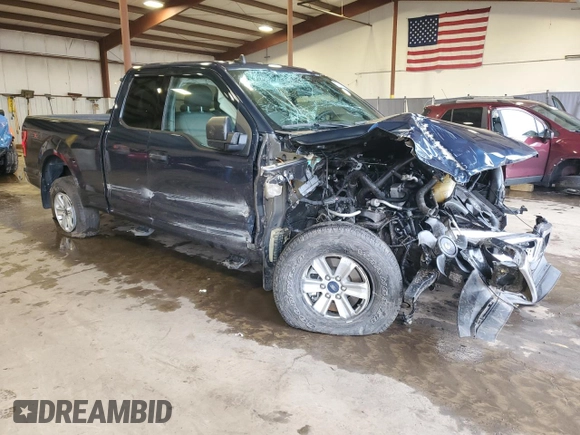 2020 Ford F-150 XL z VIN 1FTEX1EPXLFB50342, wystawiony jako Copart lot #57033155 z przebiegiem 33 222 mil mil oraz Szkoda całkowita • Salvage title. Historia ofert i sprzedaży dostępna na DreamBid. Obrazek 4.