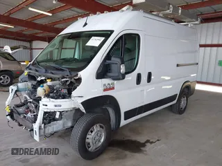 2022 Ram ProMaster Cargo with VIN 3C6LRVBG6NE118795, listed as a IAAI auction lot 41752992 with 85,809 mi miles. Bid and sale history available at carsss.com. Image 20.