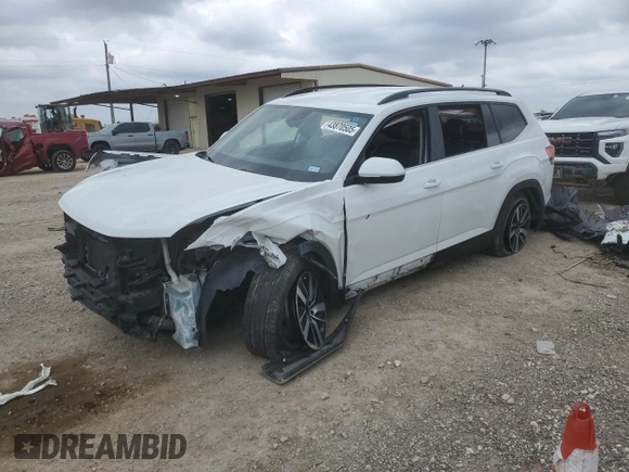 2023 Volkswagen Atlas SE с VIN 1V2DP2CA3PC502005, выставлен на аукционе Copart как лот 43870505 с пробегом 110 990 миль миль и Списание • Salvage title. История ставок и продаж доступна на DreamBid. Изображение 1.